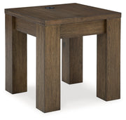 Rosswain Warm Brown End Table - T763-2