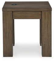 Rosswain Warm Brown End Table - T763-2