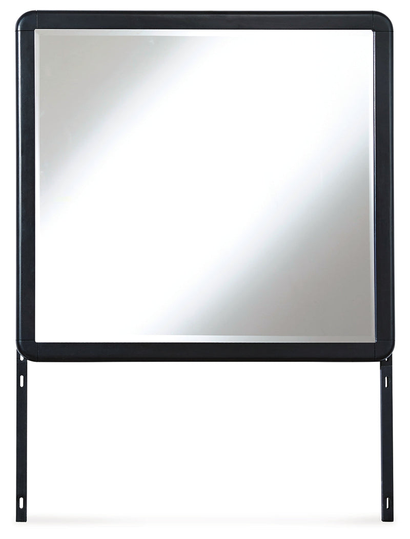 Rowanbeck Black Bedroom Mirror - B821-36