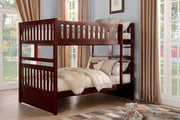 Rowe Cherry Full/Full Bunk Bed - DMV FurnitureBunk Bed