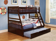 Rowe Cherry Twin/Full Bunk Bed - DMV FurnitureBunk Bed