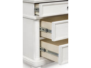 Rowlenstown Antique White Dresser - PCB823-31