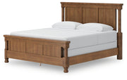 Rowlenstown Brown King Poster Bed - PCB824B4