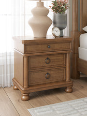 Rowlenstown Brown Nightstand - PCB824-93