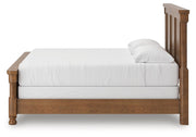Rowlenstown California King Poster Bed with Dresser and Chest in Brown - PKG023764