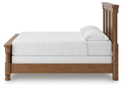 Rowlenstown California King Poster Bed with Dresser and Chest in Brown - PKG023769
