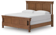 Rowlenstown California King Poster Bed with Dresser in Brown - PKG023765