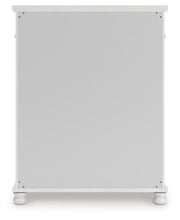 Rowlenstown King Poster Bed, Dresser and Chest in Antique White - PKG023876