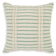 Rowton White/Green Pillow - A1001072P