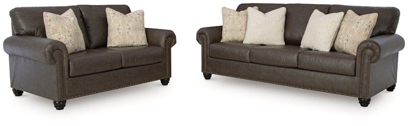 Roxmere Umber Living Room Set - DMV FurnitureLiving Room Set