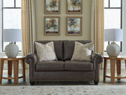 Roxmere Umber Loveseat - DMV FurnitureLoveseat