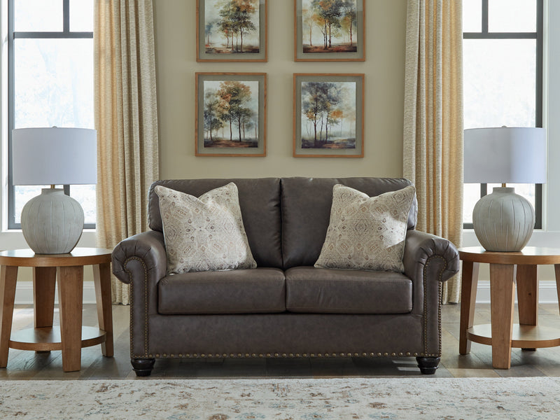 Roxmere Umber Loveseat - DMV FurnitureLoveseat
