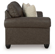Roxmere Umber Loveseat - DMV FurnitureLoveseat