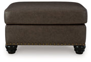 Roxmere Umber Ottoman - DMV FurnitureOttoman