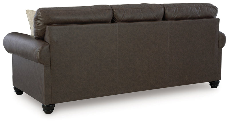 Roxmere Umber Queen Sofa Sleeper - DMV FurnitureSleeper Sofa