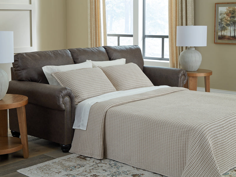Roxmere Umber Queen Sofa Sleeper - DMV FurnitureSleeper Sofa