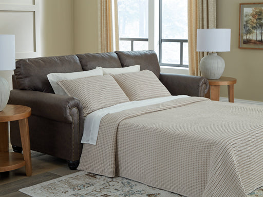 Roxmere Umber Queen Sofa Sleeper - DMV FurnitureSleeper Sofa