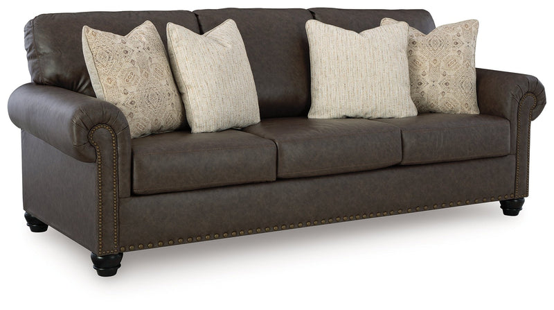Roxmere Umber Sofa - DMV FurnitureSofa