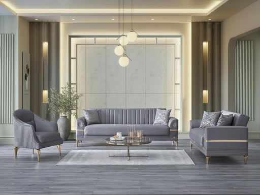 Royal 3 Seat Sleeper (Nevada Gray) - 20ROY3E00400004