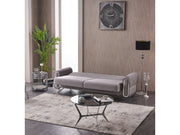 Royal Convertible Sofa Light Grey in Light Grey - 101-ROY-LUX405-3