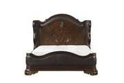 Royal Highlands Rich Cherry King Panel Bed - DMV FurnitureKing Bed
