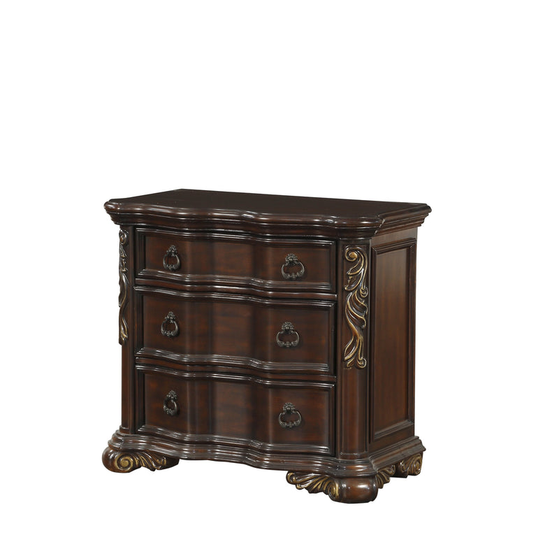 Royal Highlands Rich Cherry Nightstand - DMV FurnitureNightstand