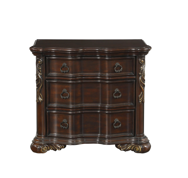Royal Highlands Rich Cherry Nightstand - DMV FurnitureNightstand