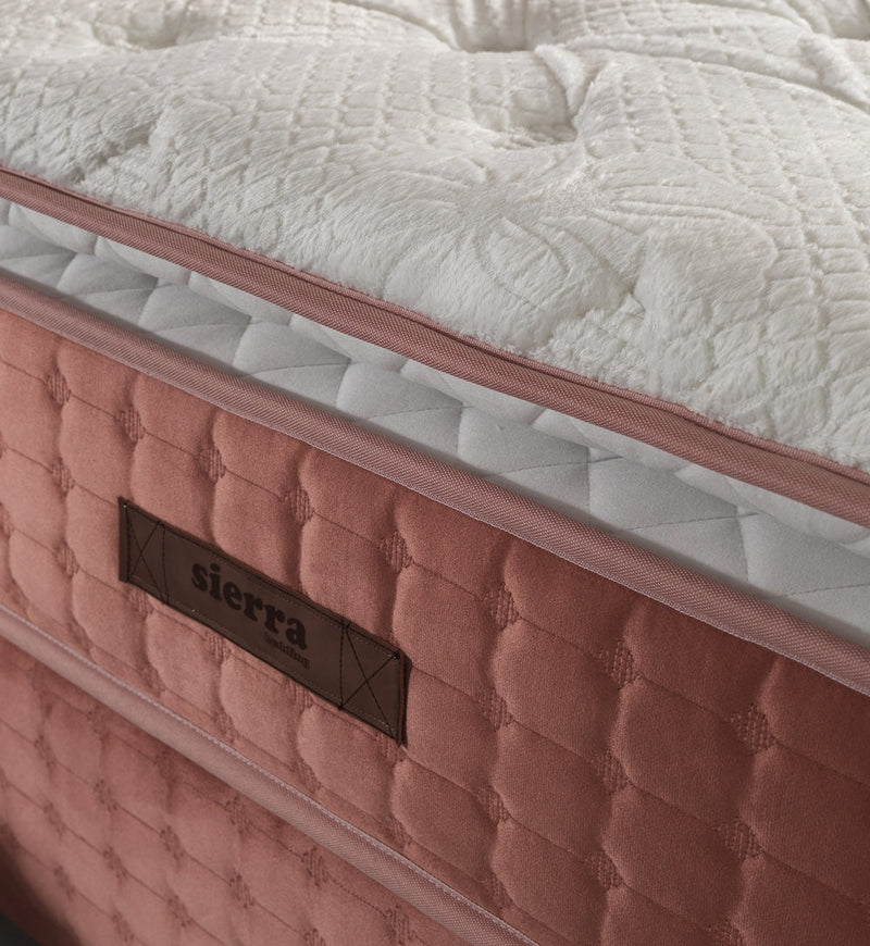 Royal King Storage Bed With Headboard Pink - King - 111-ROY-H18-200-SET