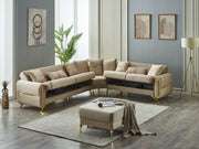 Royals 125" / 113" Wide Convertible Sectional - Sectional