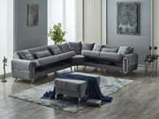 Royals 125" / 113" Wide Convertible Sectional - Sectional