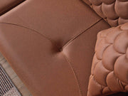 Ruby 3-pieces (Sofa & Loveseat & Chair) Livingroom Set Brick in Brick - 101-RUB-VER095-321