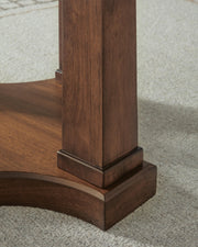 Rustic Plains Warm Brown End Table - T877-6
