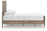 Rusticott Brown Queen Panel Bed - PCB2260B2