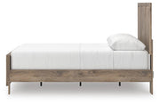 Rusticott Brown Queen Panel Bed - PCB2260B2