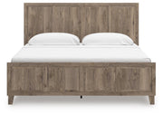 Rusticott King Panel Bed with Dresser and Nightstand in Brown - PKG023698