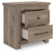 Rusticott King Panel Bed with Dresser and Nightstand in Brown - PKG023698