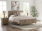 Rusticott King Panel Bed with Dresser and Nightstand in Brown - PKG023698