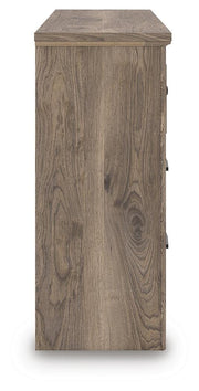 Rusticott King Panel Bed with Dresser and Nightstand in Brown - PKG023698