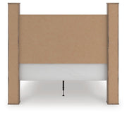 Rusticott Queen Poster Bed with Dresser and Chest in Brown - PKG023704