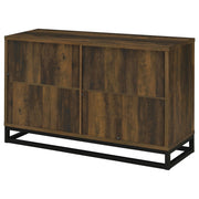 Ryatt 4-door Engineered Wood Accent Cabinet Dark Pine - 950393