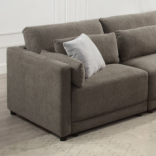 Rylie Modular - Left Facing Chair w/3 Pillows - LV03150