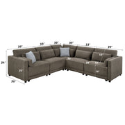 Rylie Modular - Wedge w/3 Pillows - LV03153