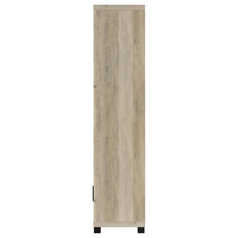 Sachin 3-piece 79-inch TV Entertainment Center Antique Pine - 736283-SET