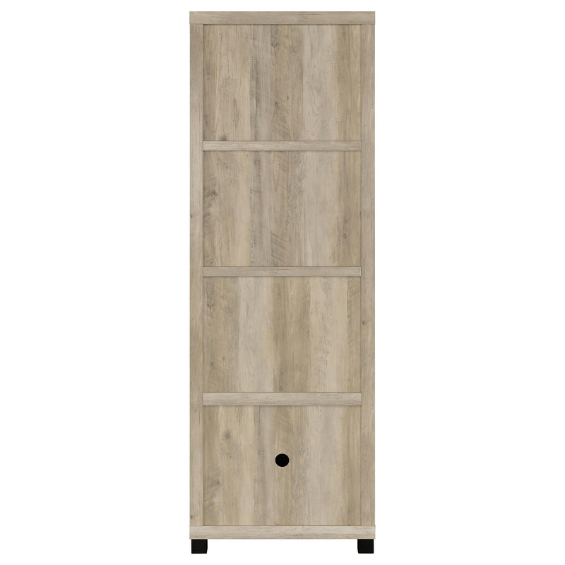 Sachin 3-piece 79-inch TV Entertainment Center Antique Pine - 736283-SET