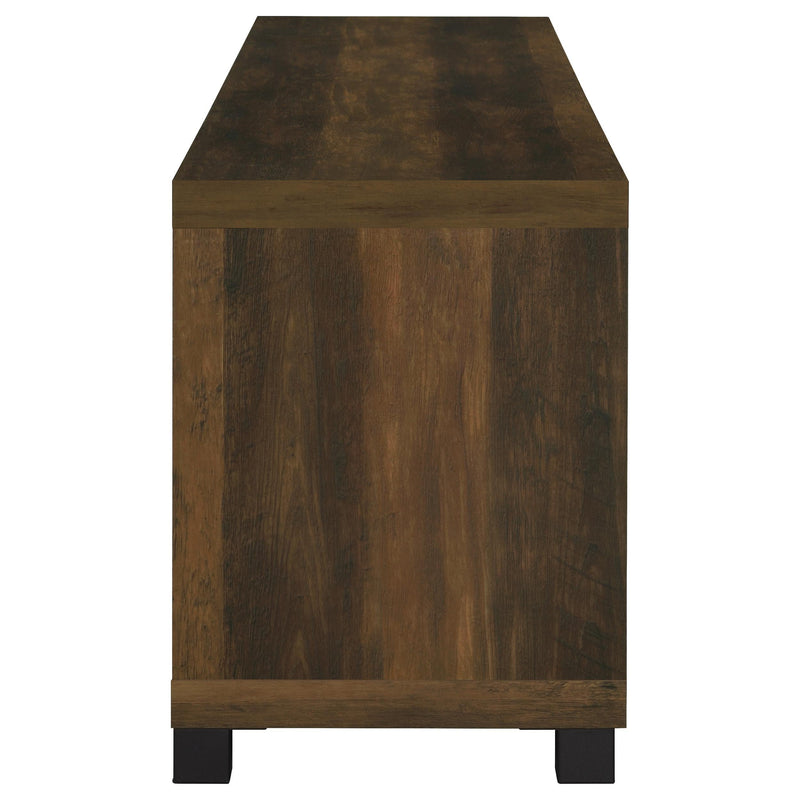 Sachin 3-piece 79-inch TV Entertainment Center Dark Pine - 736293-SET