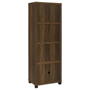 Sachin 3-piece 79-inch TV Entertainment Center Dark Pine - 736293-SET