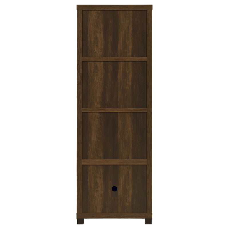 Sachin 3-piece 79-inch TV Entertainment Center Dark Pine - 736293-SET