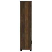 Sachin 3-piece 79-inch TV Entertainment Center Dark Pine - 736293-SET