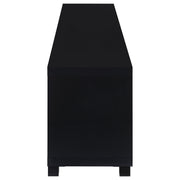 Sachin 3-piece Entertainment Center 79-inch TV Stand Black - 736303-SET