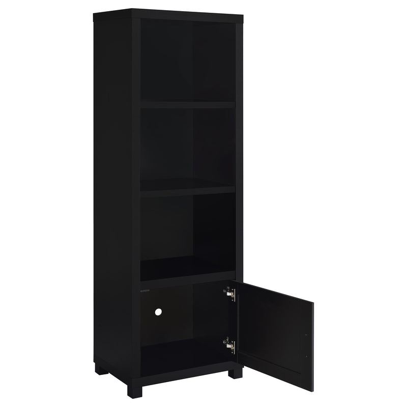 Sachin 3-piece Entertainment Center 79-inch TV Stand Black - 736303-SET